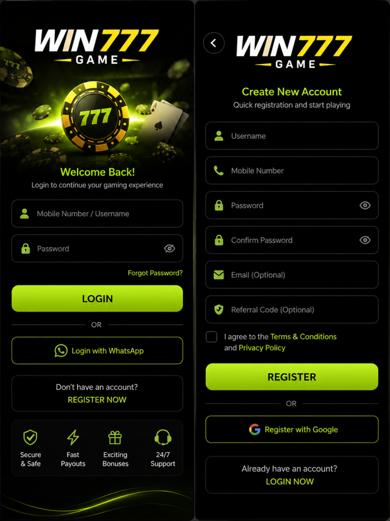 Win777 game